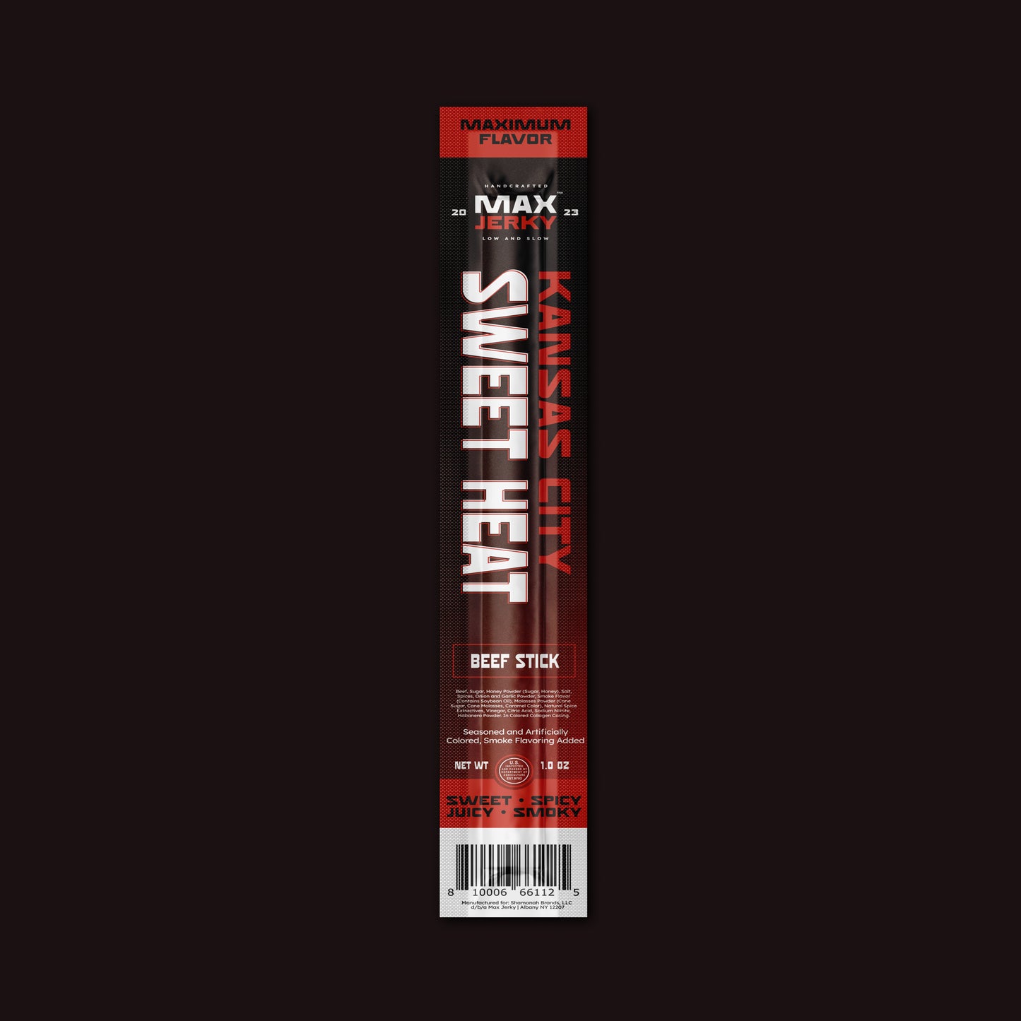 Kansas City Sweet Heat Beef Sticks