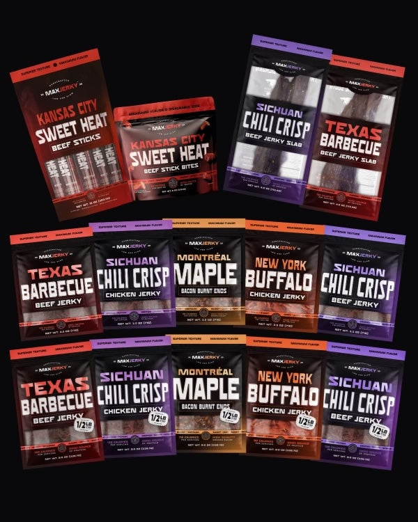 Maxer Snack Max's Mega Sampler – maxjerky