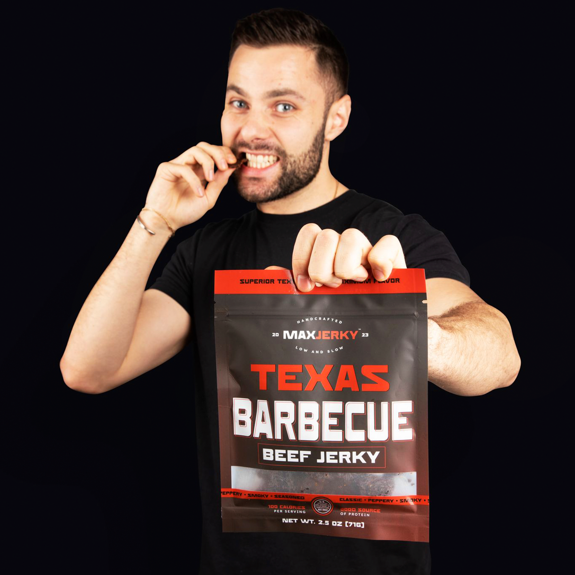 – maxjerky Texas Barbecue Beef Jerky