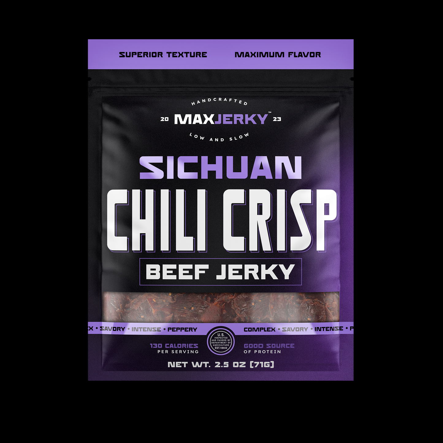 Sichuan Chili Crisp Beef Jerky