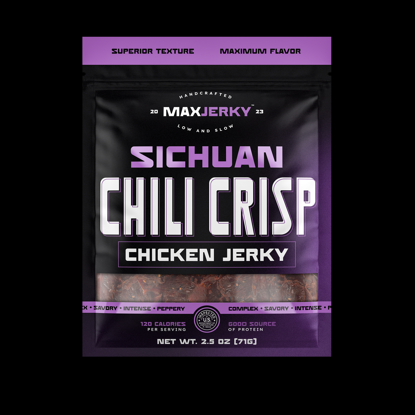 Sichuan Chili Crisp Chicken Jerky